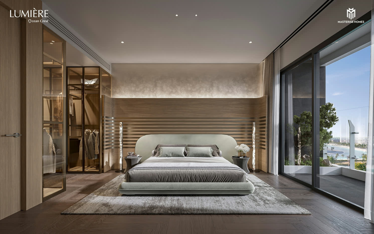 Sàn gỗ xương cá — LUMIÈRE Ocean Crest