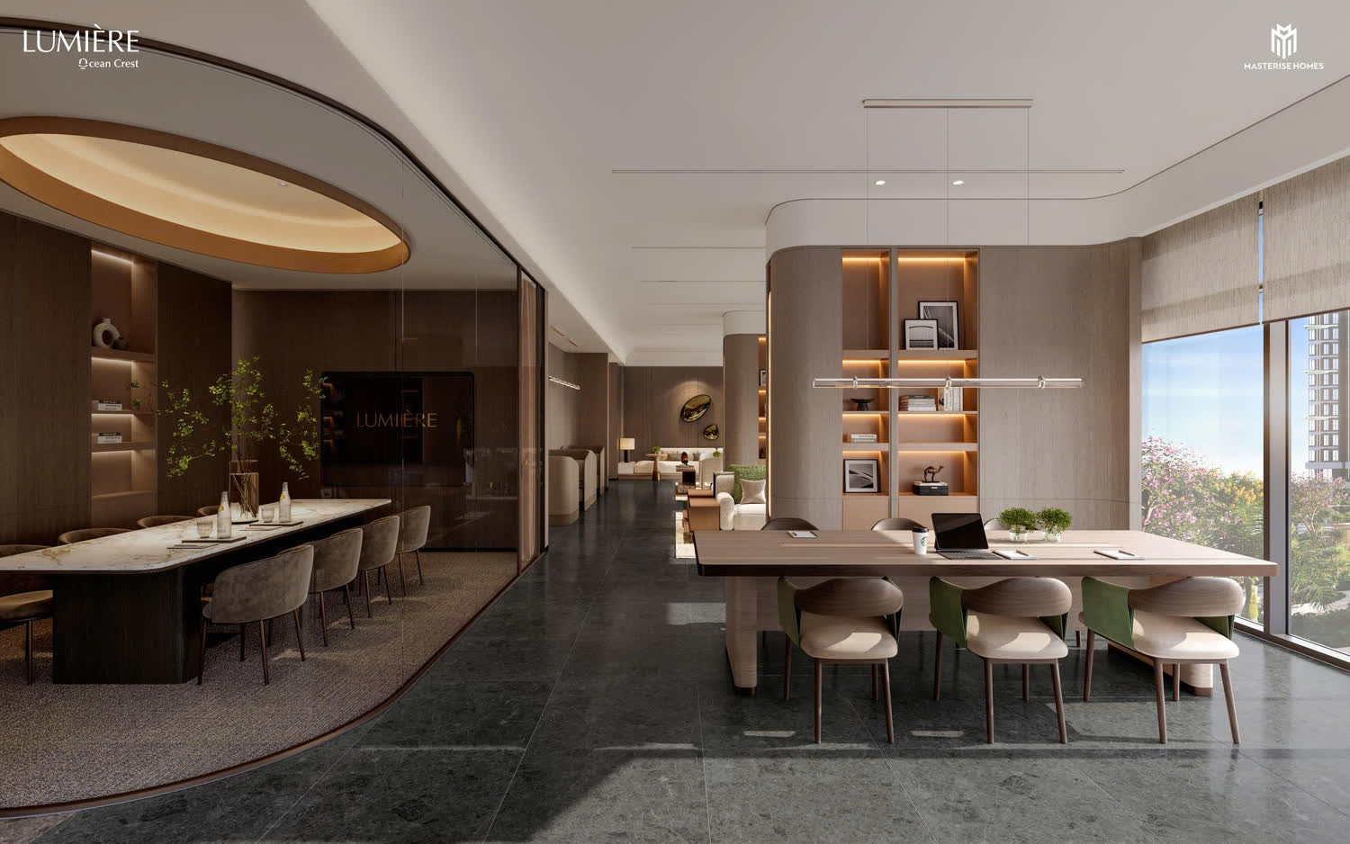 Khu làm việc chung — LUMIÈRE Ocean Crest